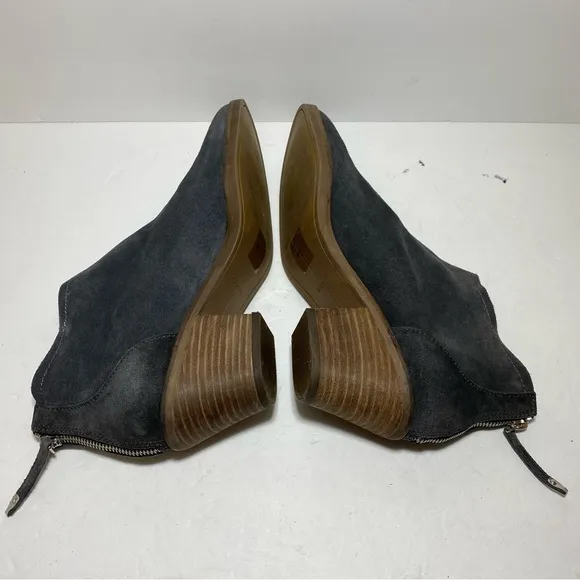 Dolce Vita Elisa Grey Suede Ankle Boot Women’s Size 8