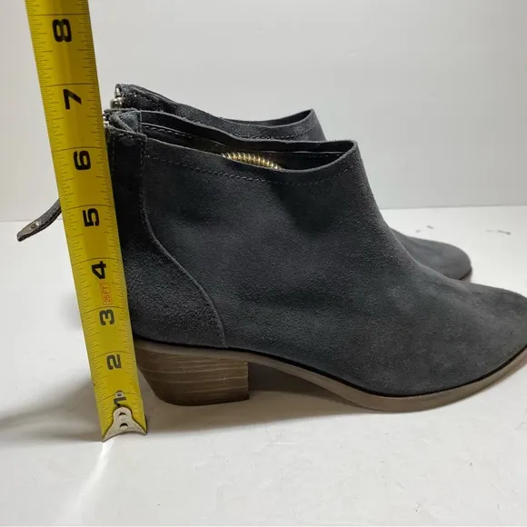 Dolce Vita Elisa Grey Suede Ankle Boot Women’s Size 8