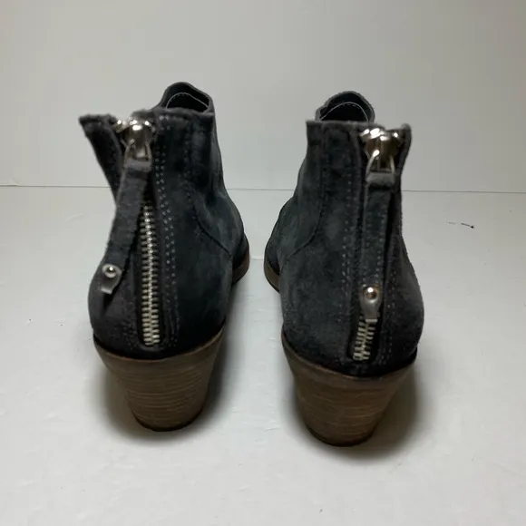 Dolce Vita Elisa Grey Suede Ankle Boot Women’s Size 8