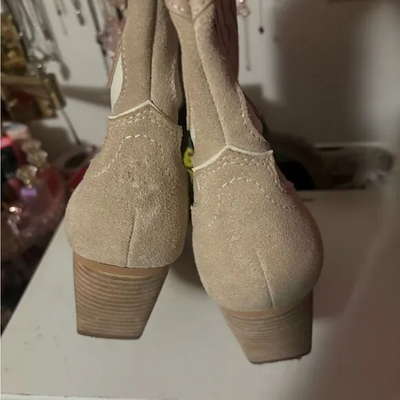 Dolce Vita Landen Suede Half Calf Boots