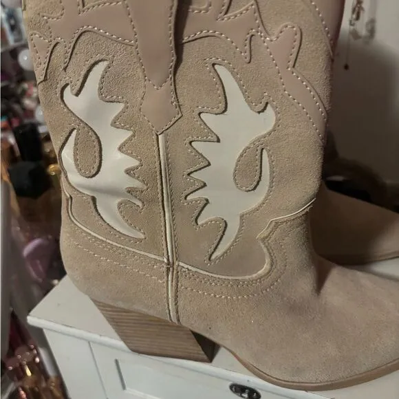 Dolce Vita Landen Suede Half Calf Boots
