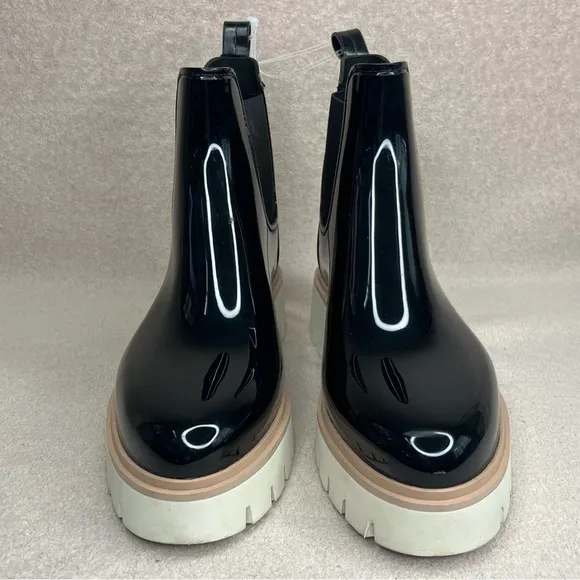 Dolce Vita Thundr H2O Chelsea Rain Boots-Black-Women’s 11-Waterproof-Casual-Fall