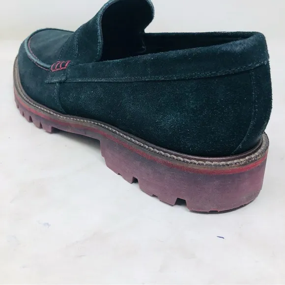 Donald J Pliner Eton Black Suede Loafers