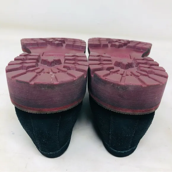 Donald J Pliner Eton Black Suede Loafers