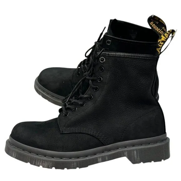 Dr. Martens 1460 Milled Nubuck Waterproof Boots Mens 8 / Women’s Size 9