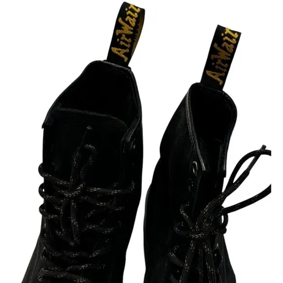 Dr. Martens 1460 Milled Nubuck Waterproof Boots Mens 8 / Women’s Size 9