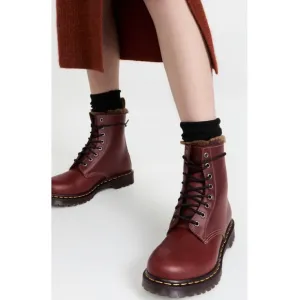 DR. Martens 1460 Serena Faux Fur Lined Combat Boots