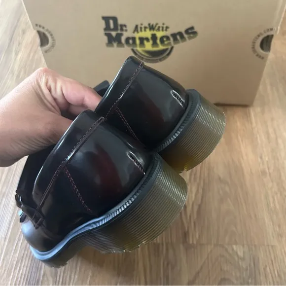 DR MARTENS Adrian Snaffle leather vintage loafers slip on shoes women’s 7 new