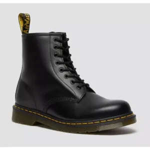 Dr. Marten's Airwair Clemency Boots Womens Size 9 Black Smooth Leather Lace Up