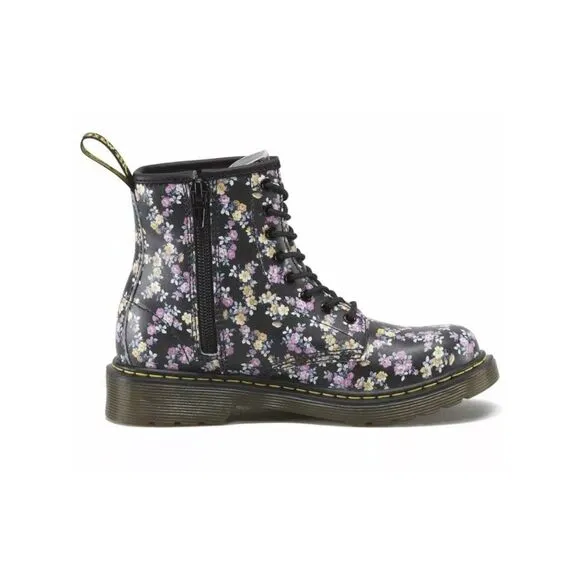 Dr. Martens Big Girls's 3 Brooklee Black Mini Tydee Boots Shoes