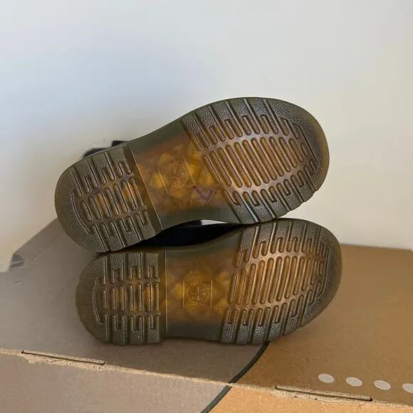 Dr.Martens Juney Faux Fur Lined Toddler Tall Suede Boots- SZ 7 C