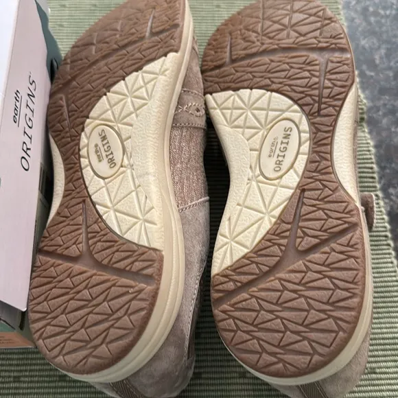Earth Origins Tan Sandals Size 8 Comfortable Breathable Design New with box