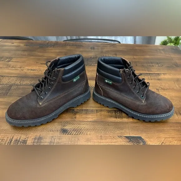 Eastland Men’s Workboots Casual Boots EUC Size 11.5 D Brown Suede