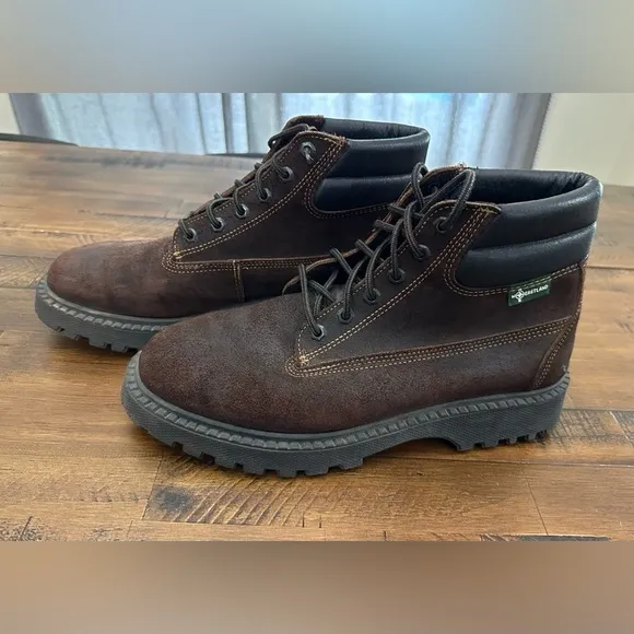 Eastland Men’s Workboots Casual Boots EUC Size 11.5 D Brown Suede
