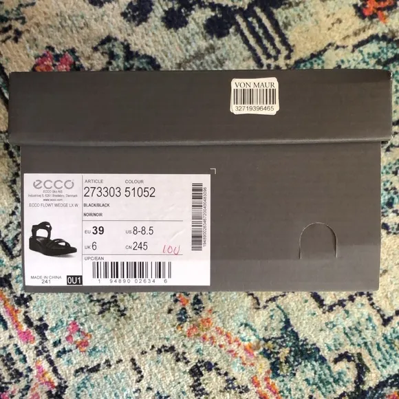 Ecco Flowt Wedge LX Black