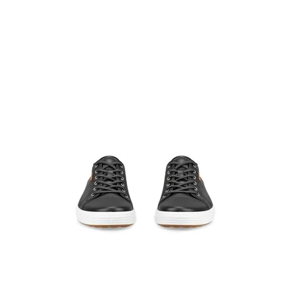 ECCO MEN'S SOFT 7 SNEAKER, BLACK, 12-12.5