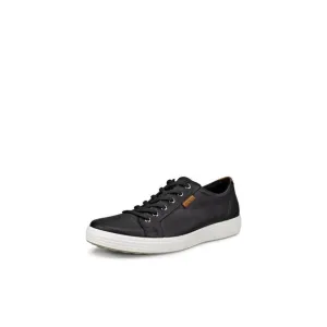 ECCO MEN'S SOFT 7 SNEAKER, BLACK, 12-12.5