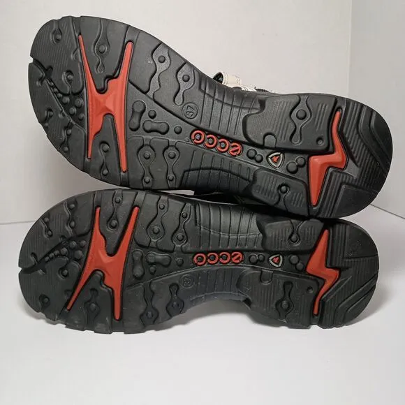 ECCO Women's Yucatan Sport Sandal Size 6 - 6.5 Atmosphere Ice Black Beach Creek