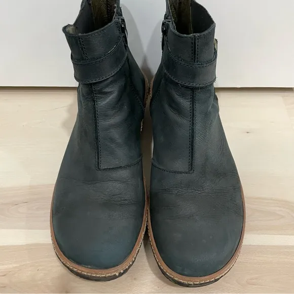 El Naturalista Women's 41 US 10  Myth Yggdrasil Dark Green Wedge Bootie 5133