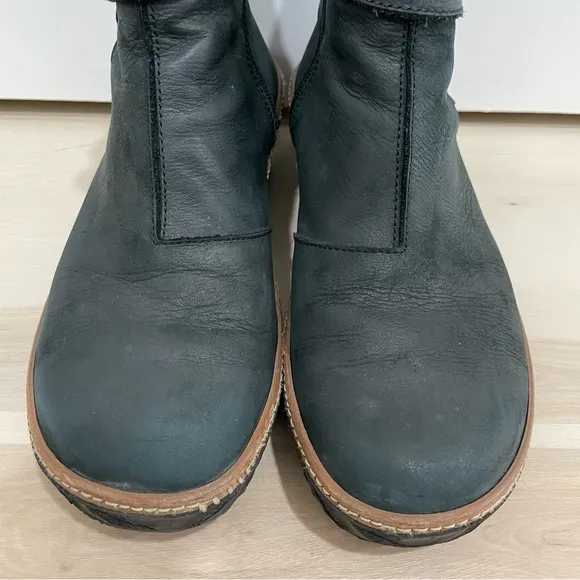 El Naturalista Women's 41 US 10  Myth Yggdrasil Dark Green Wedge Bootie 5133