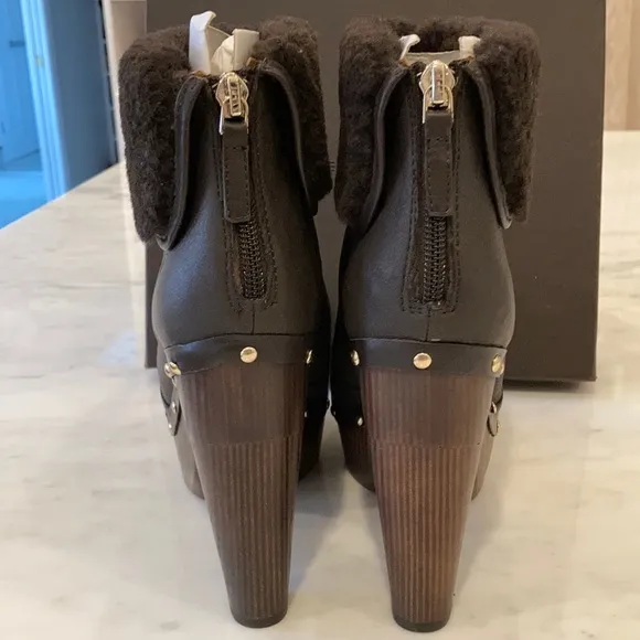Ellie Tahari Shelly Clog Boots