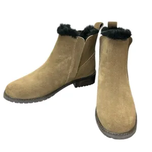 EMU Australia Suede Pioneer Chelsea Ankle Boots Size 8 Waterproof Merino Wool