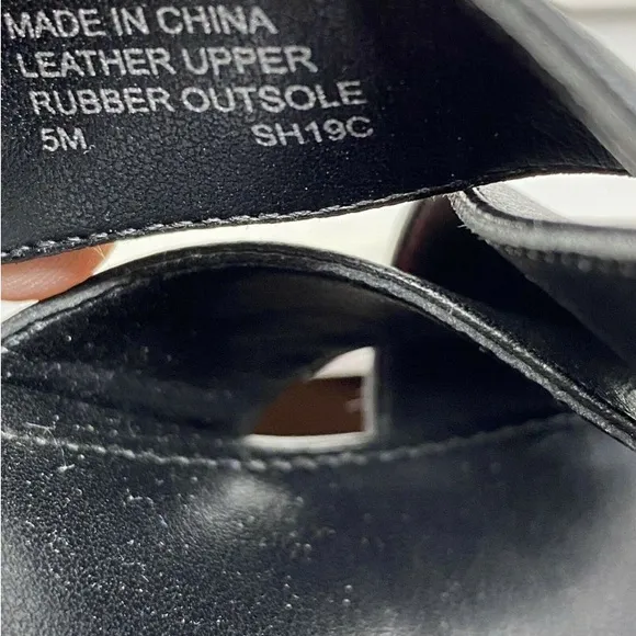 EUC MICHAEL Michael Kors Dixon Block Heel Sandals Size 5