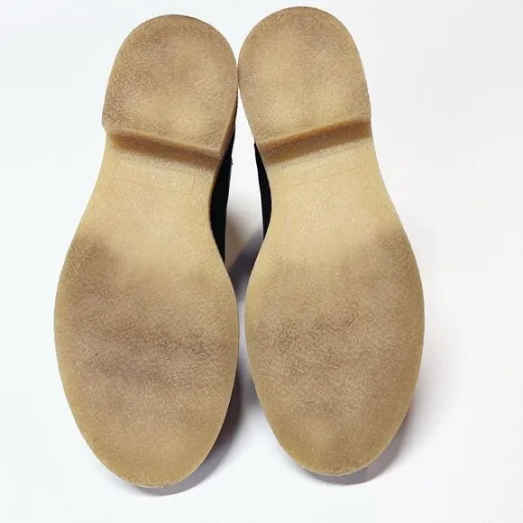 Everlane The Chelsea Boot Black Italian Leather Size 7
