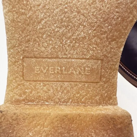 Everlane The Chelsea Boot Black Italian Leather Size 7