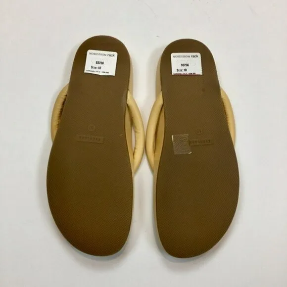 Everlane The Form Thong Sandals Leather Size 10
