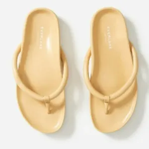 Everlane The Form Thong Sandals Leather Size 10