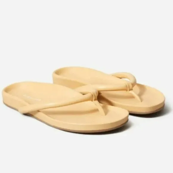 Everlane The Form Thong Sandals Leather Size 10