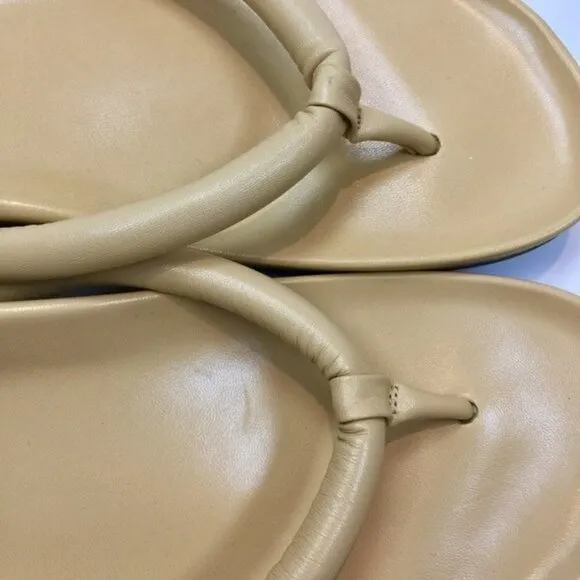 Everlane The Form Thong Sandals Leather Size 10