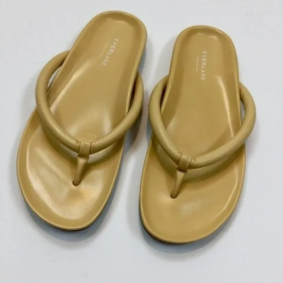 Everlane The Form Thong Sandals Leather Size 10