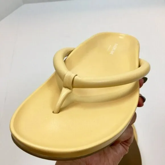 Everlane The Form Thong Sandals Leather Size 10
