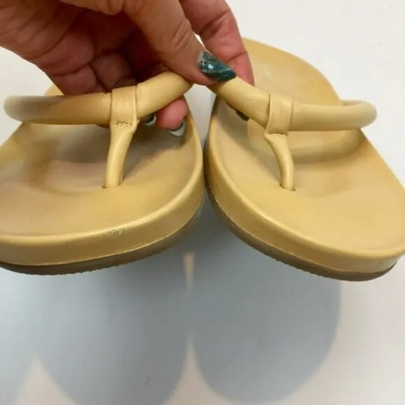 Everlane The Form Thong Sandals Leather Size 10