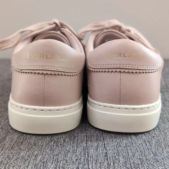 Everlane The Day Sneaker Pink Leather Sneakers Sz 8.5