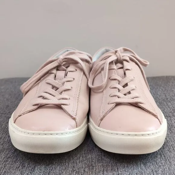 Everlane The Day Sneaker Pink Leather Sneakers Sz 8.5
