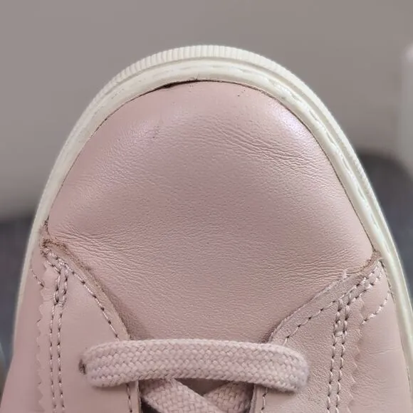 Everlane The Day Sneaker Pink Leather Sneakers Sz 8.5