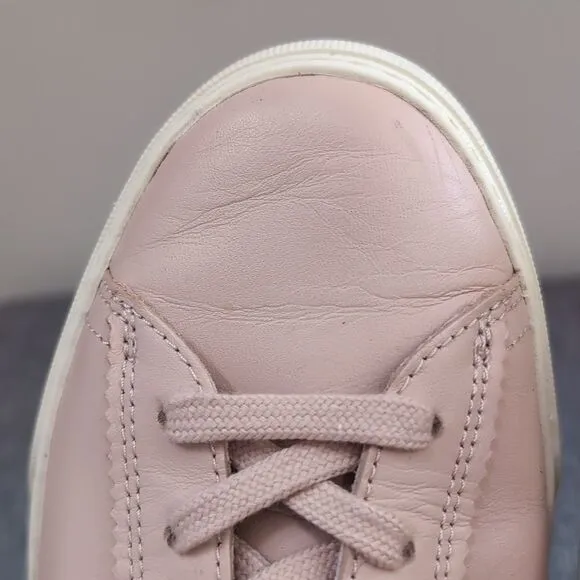 Everlane The Day Sneaker Pink Leather Sneakers Sz 8.5