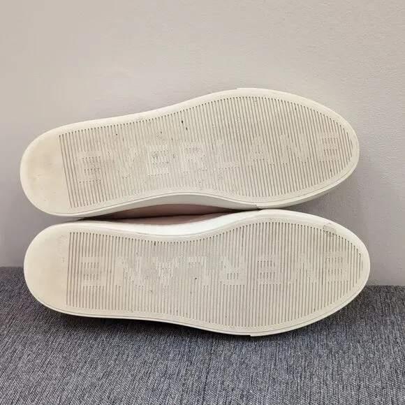 Everlane The Day Sneaker Pink Leather Sneakers Sz 8.5