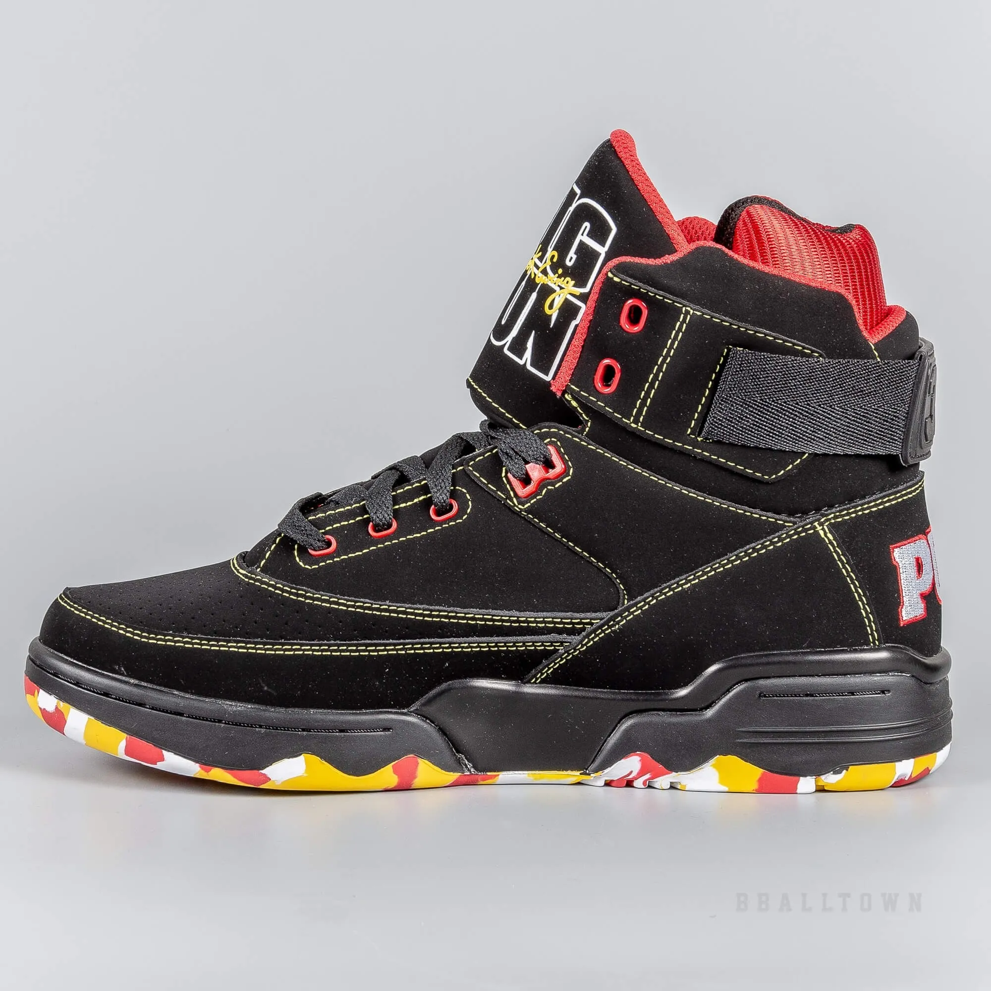 EWING 33HI BIG PUN COLAB BK/YW/RD
