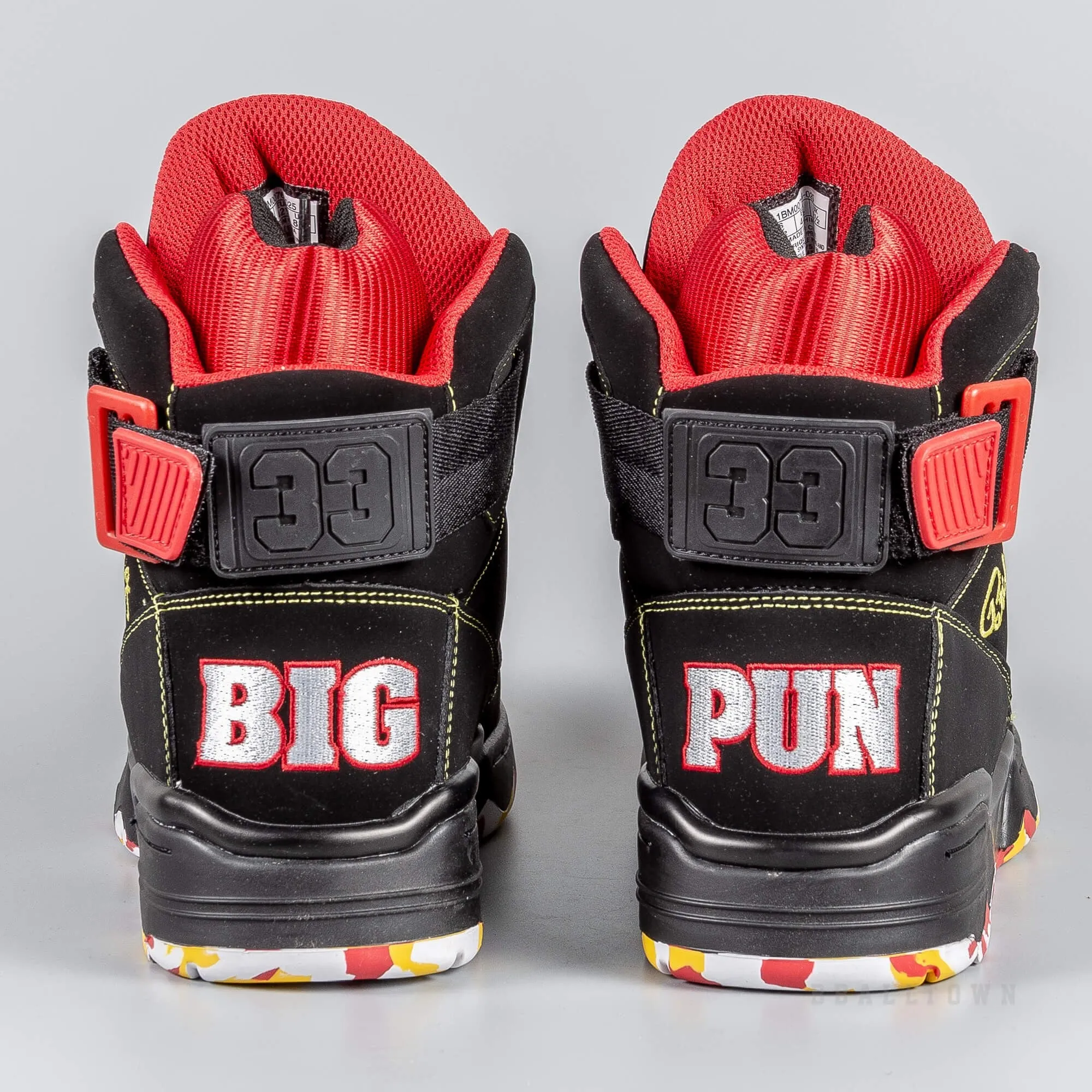EWING 33HI BIG PUN COLAB BK/YW/RD