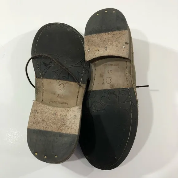 Felmini Suede Tie Ankle Boots Size 39
