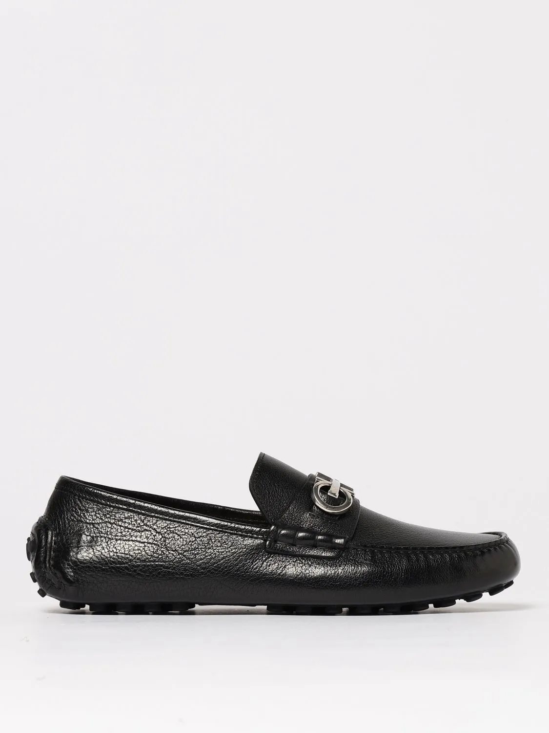 Ferragamo Loafers Men Black