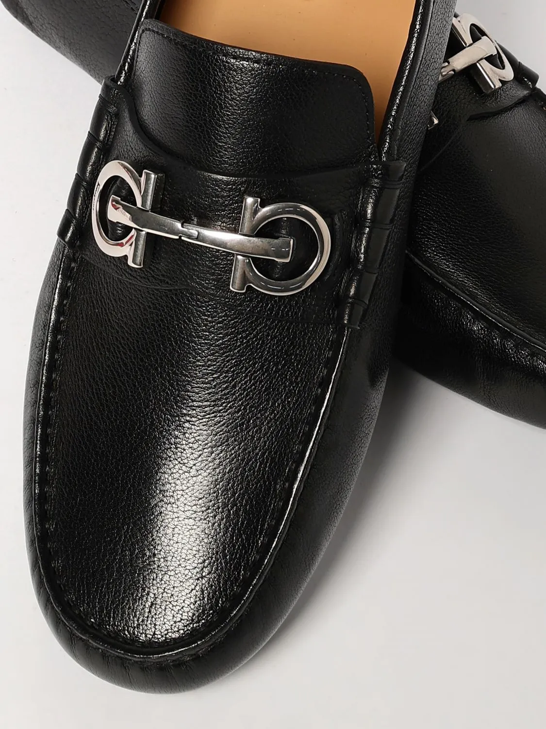 Ferragamo Loafers Men Black