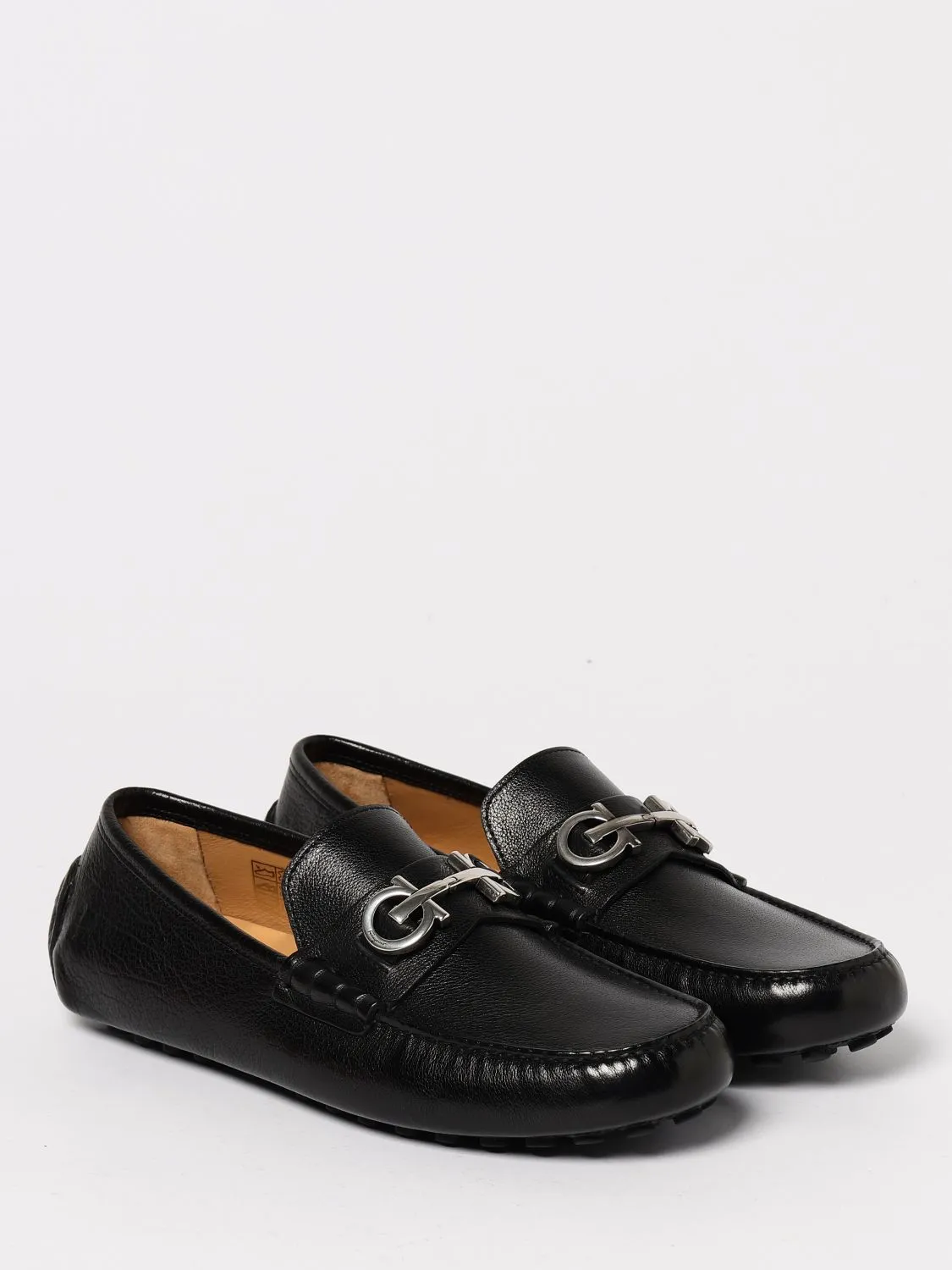 Ferragamo Loafers Men Black