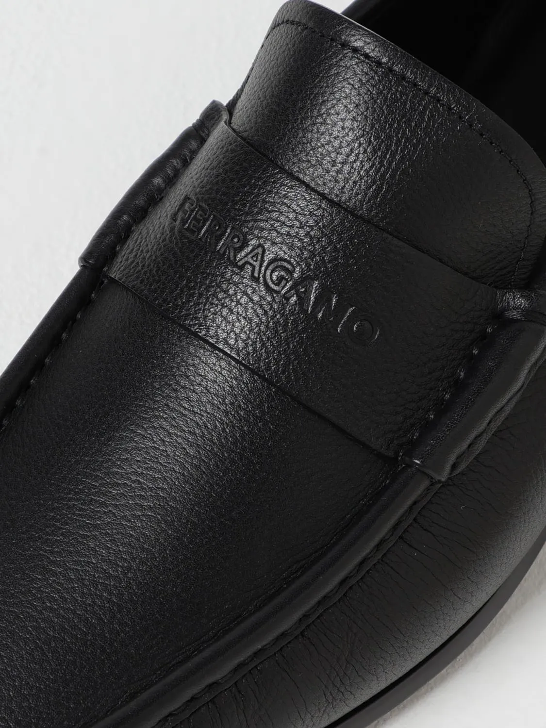 Ferragamo Loafers Men Black