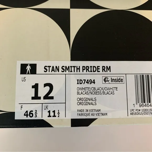 ❌FINAL PRICE❌NIB. ADIDAS Men’s Stan Smith Pride RM Shoes