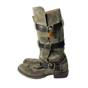 Fioretini   Baker Eternity Suede 3 Buckle Calf Boots Women's 7.5